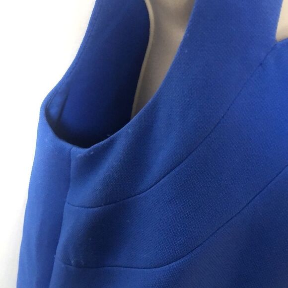 Blue Cutout Dress Size 8 - Picture 4 of 5